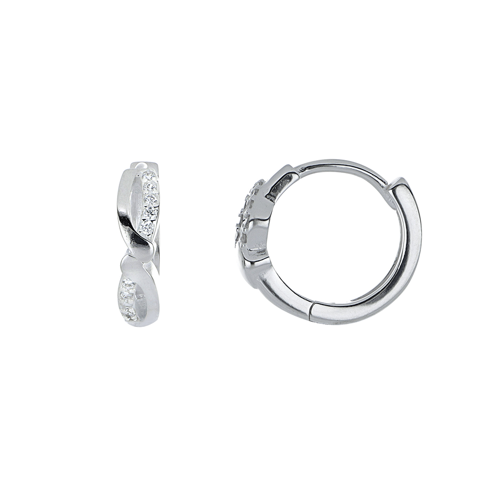 Foto 1 | Huggies Zekie 3037 Plata 0.925 Infinito Con Zirconias