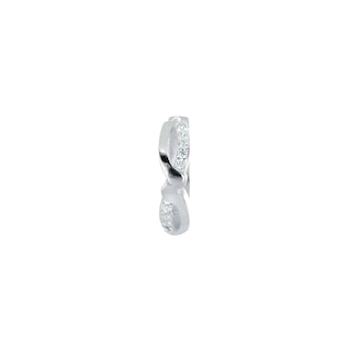 Foto 2 | Huggies Zekie 3037 Plata 0.925 Infinito Con Zirconias