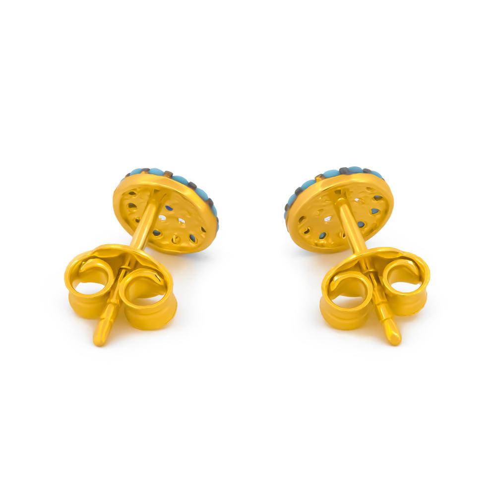 Foto 3 pulgar | Aretes de Oro 14k Casa del Anillo Joyería