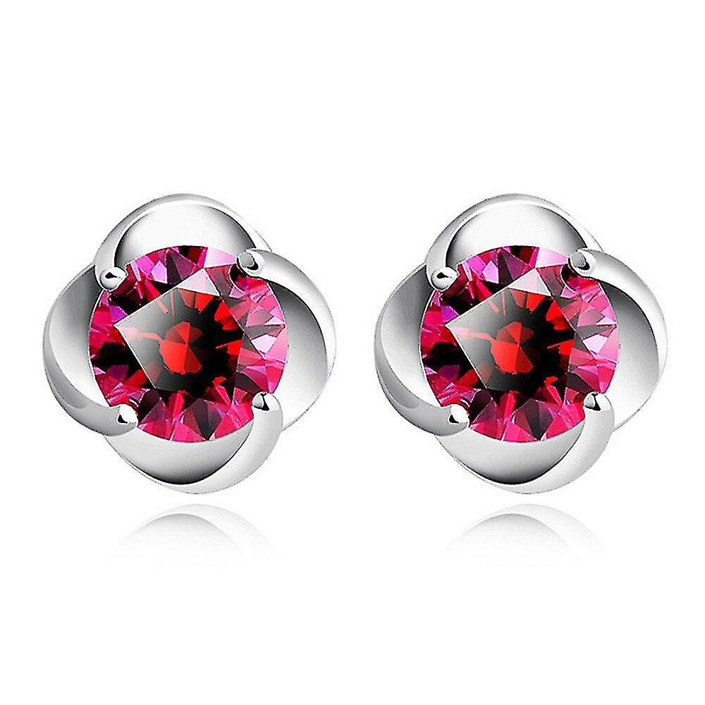 Foto 2 pulgar | Pendientes Huoguo  4 Unidades  Chapados En Plata  Para Mujer - Venta Internacional.