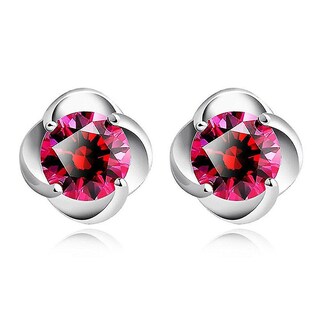 Foto 1 | Pendientes Huoguo 4 Unidades Chapados En Plata Para Mujer - Venta Internacional.