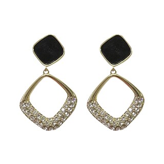 Foto 1 | Pendientes Huoguo Geometric Rhombus Diamond Para Mujer - Venta Internacional.
