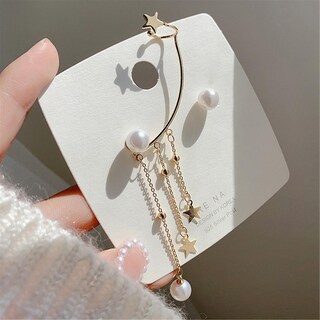 Foto 4 | Pendientes Huoguo Con Estampado De Diamantes Super Flash Design Sense - Venta Internacional.