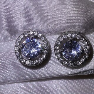 Foto 2 | Pendientes Huoguo Con Circonitas Para Mujer Color Cobre - Venta Internacional.