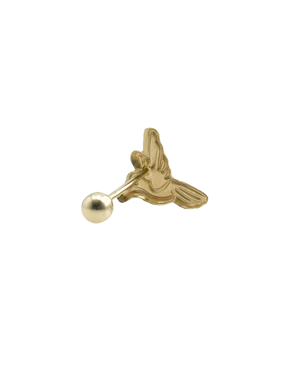 Foto 3 pulgar | Broqueles Colibri 10k Oro Amarillo