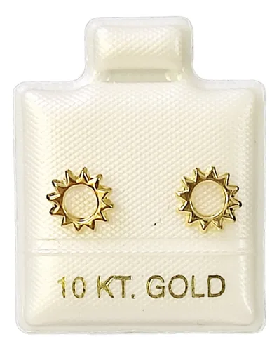Foto 1 | Broquel Oro 10k | Sol G