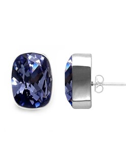 Foto 2 | Aretes de Cristal y Plata Zvezda