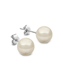 Foto 5 | Conjunto de Joyería ZVEZDA Perlas de Cristal Cream con Plata Mexicana .925