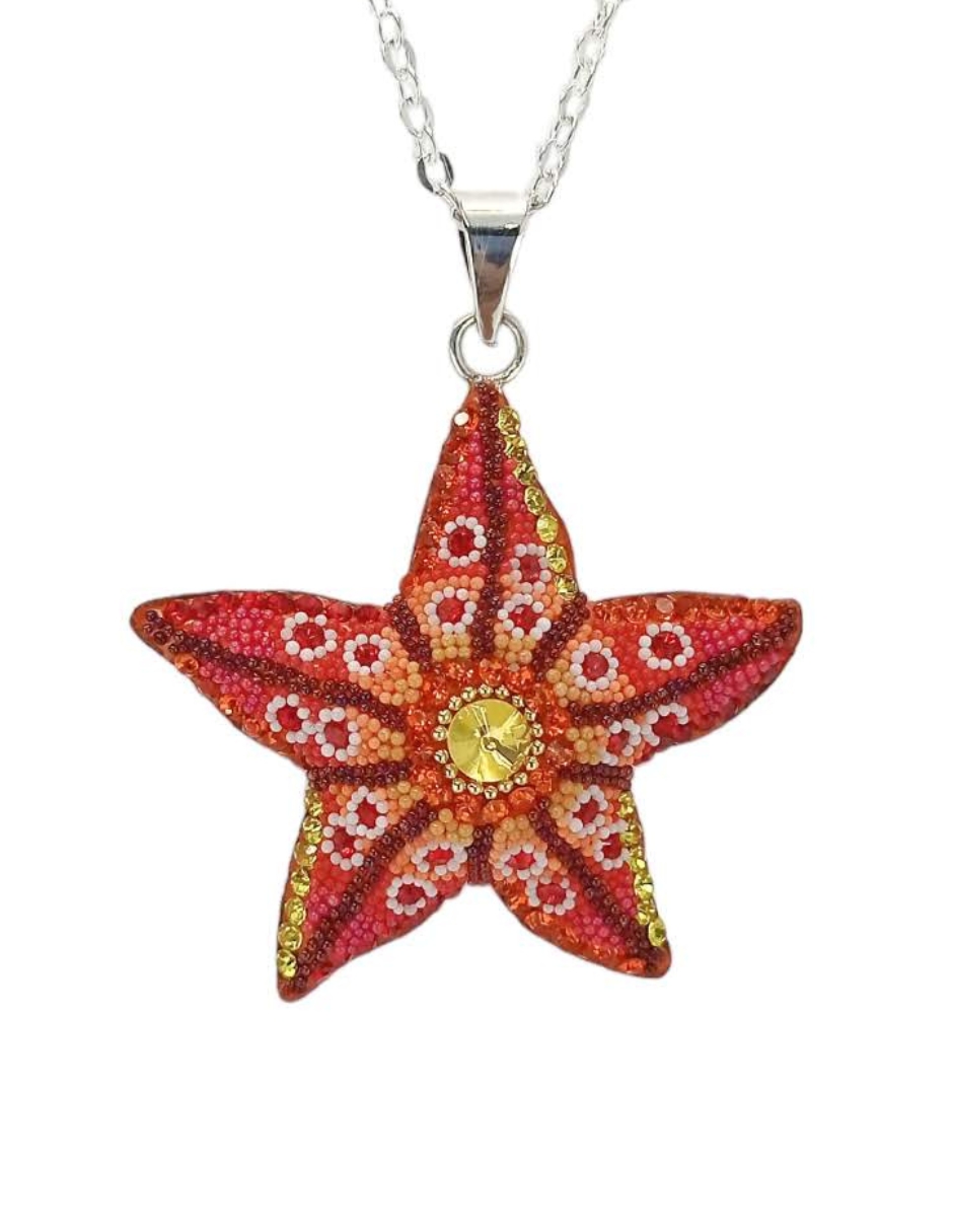 Foto 4 | Collar y Aretes Zvezda Estrella de Mar para Mujer