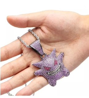 Foto 4 | Cadena de Eslabones con Dije de Gengar Belug Multicolor