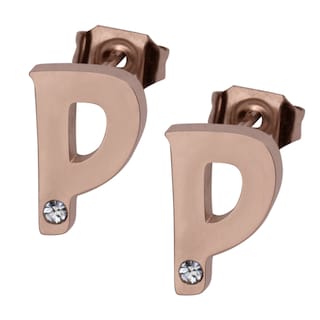 Foto 3 | Set e Joyería Luckyly Baño de Oro Rosa 18K Yara Letra P