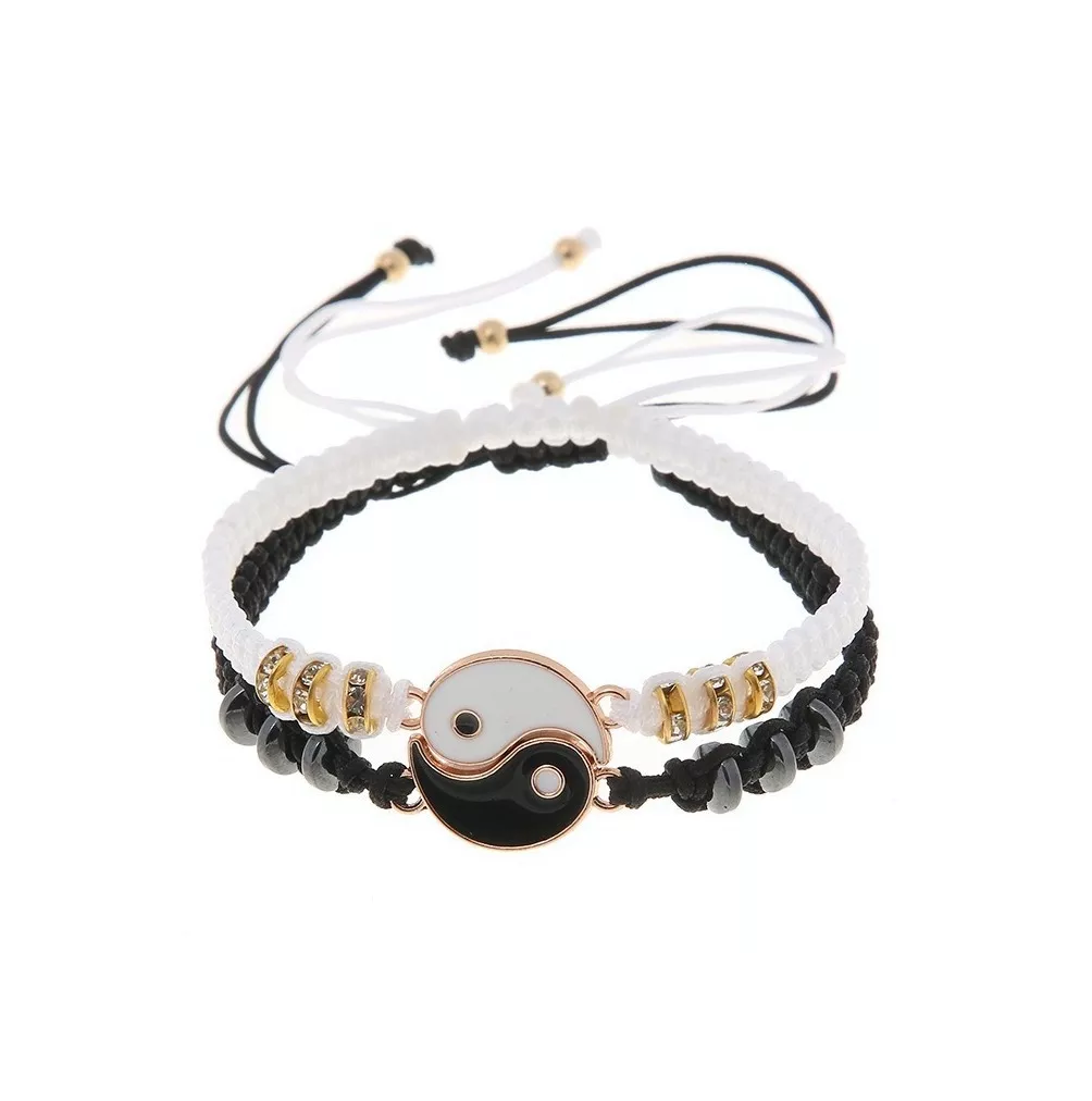 Foto 2 | Juego de Pulseras con Collar Belug Yin Yang Dia color Dorado