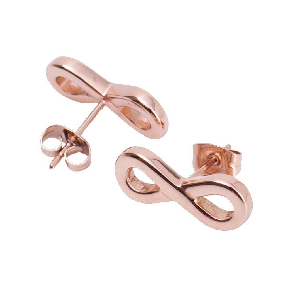 Foto 4 pulgar | Juego De Joyería Para Mujer, Aretes Y Collar Infinito Luckyly, Modelo Eva