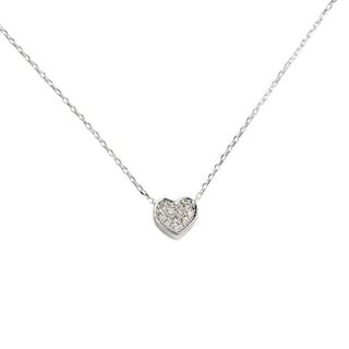 Foto 2 | Set Juego de Joyería para Mujer, Aretes y Collar de Corazón Luckyly, Modelo Melody Plata