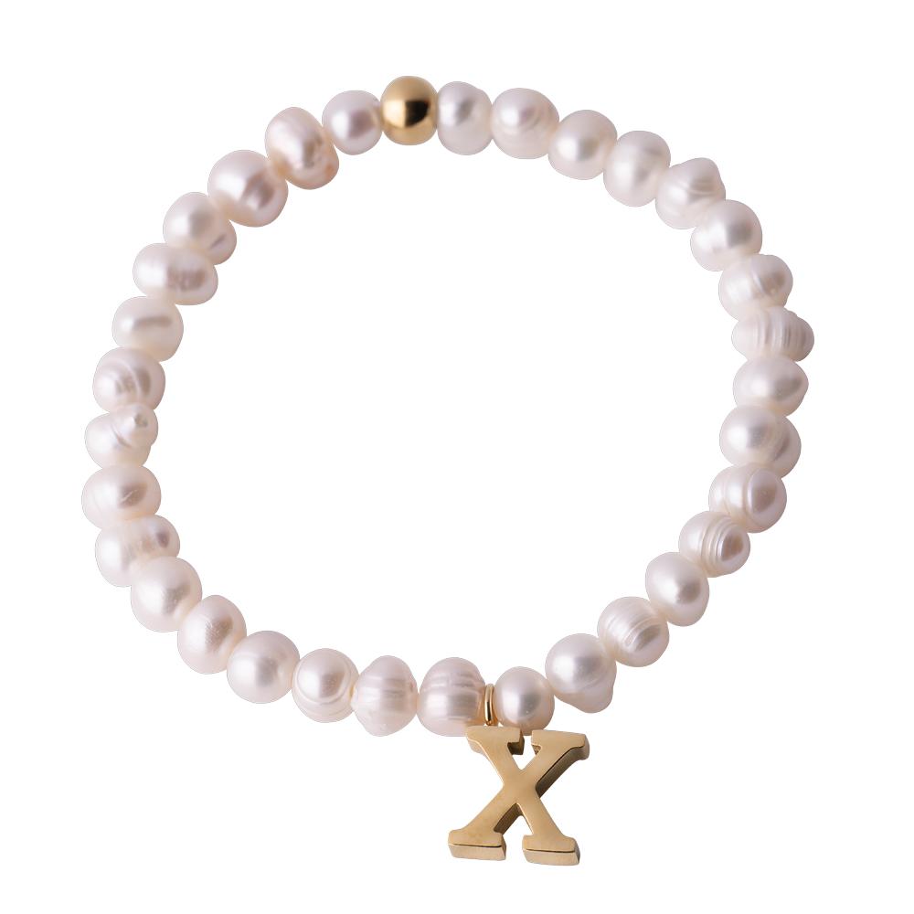 Foto 4 pulgar | Kit de Regalo para Mujer Navidad de Iniciales Luckyly, Modelo Brya, Letra X