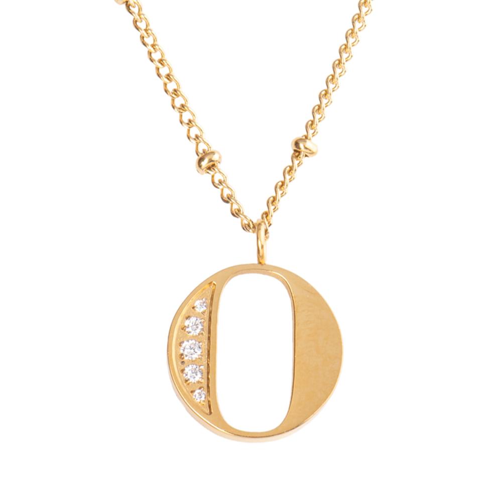 Foto 3 pulgar | Kit de Regalo para Mujer Navidad de Iniciales Luckyly, Modelo Brya, Letra O