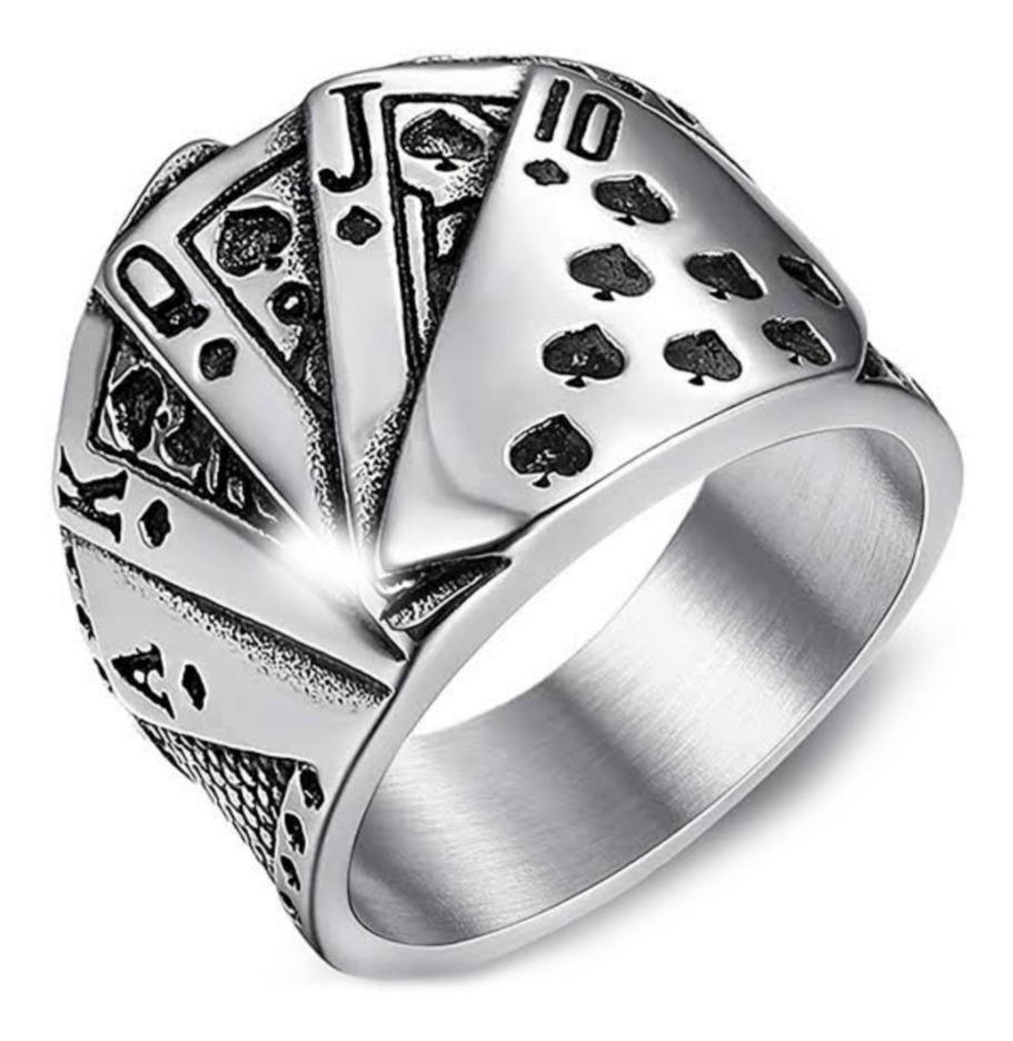 Foto 4 pulgar | Anillos Genérico de Acero Inoxidable 5 Piezas para Hombre