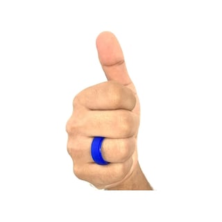 Foto 2 | Anillo de Silicon Ximxi color Azul No 7