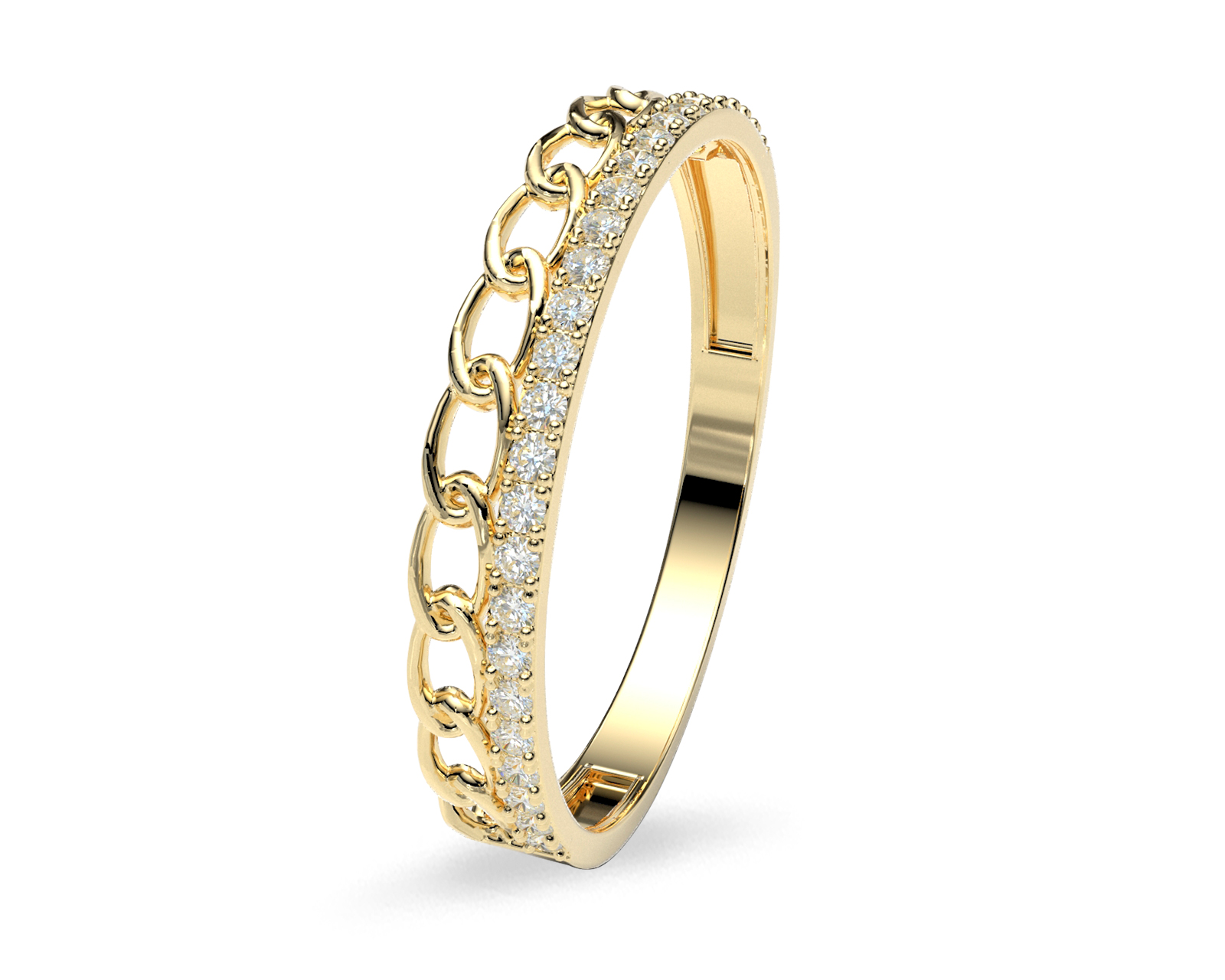 Anillo Amelie Joyas Delia de Oro 10k Nro. 8-8.5