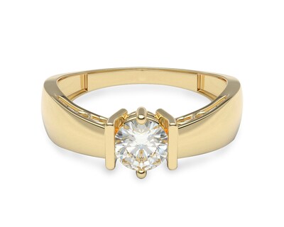 Foto 2 | Anillo De Compromiso Amelie Joyas de Oro 14k Nro. 8-8.5