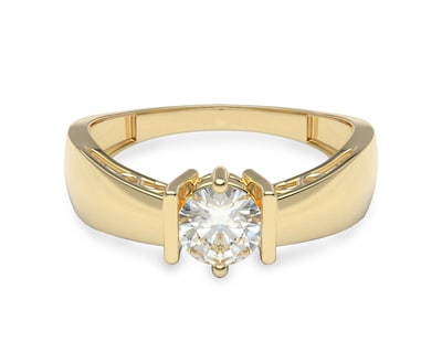 Foto 2 | Anillo de Compromiso Amelie Joyas de Oro 14k Nro. 7-7.5