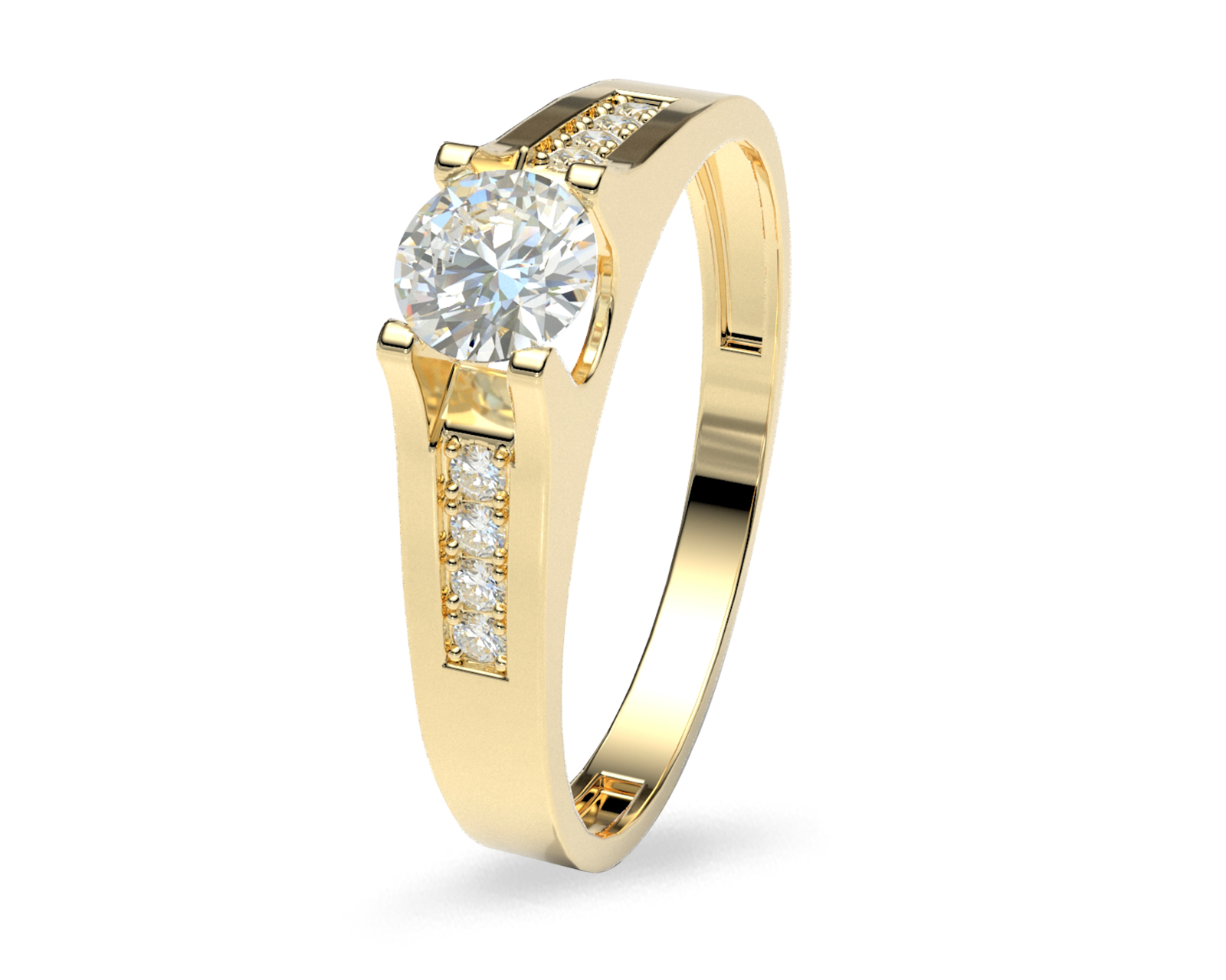 Anillo de Compromiso Amelie Joyas de Oro 14k Nro. 6-6.5