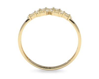Foto 3 | Anillo de Oro 10k Amelie Joyas A-3075 Talla 6-6.5 para Dama