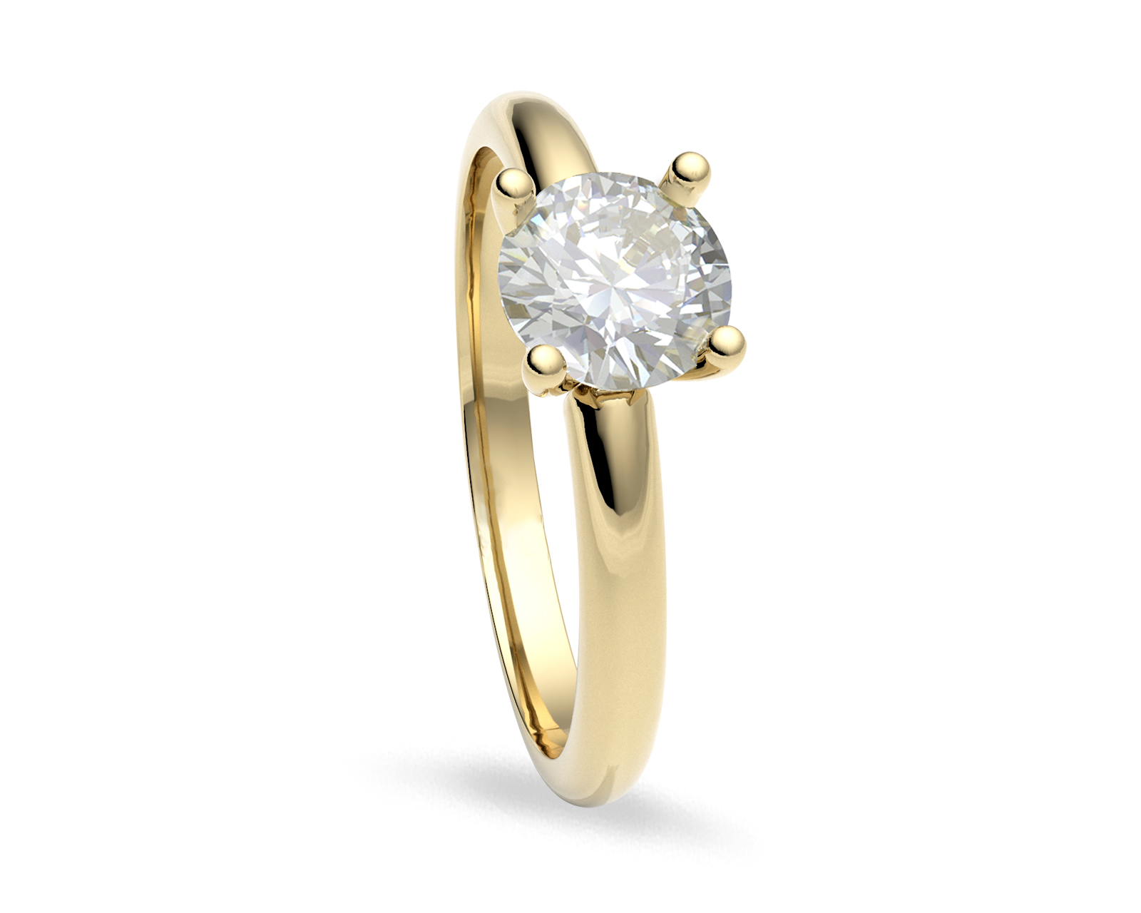 Anillo de Compromiso Dionne Amelie Joyas Oro 10k Nro. 7-7.5