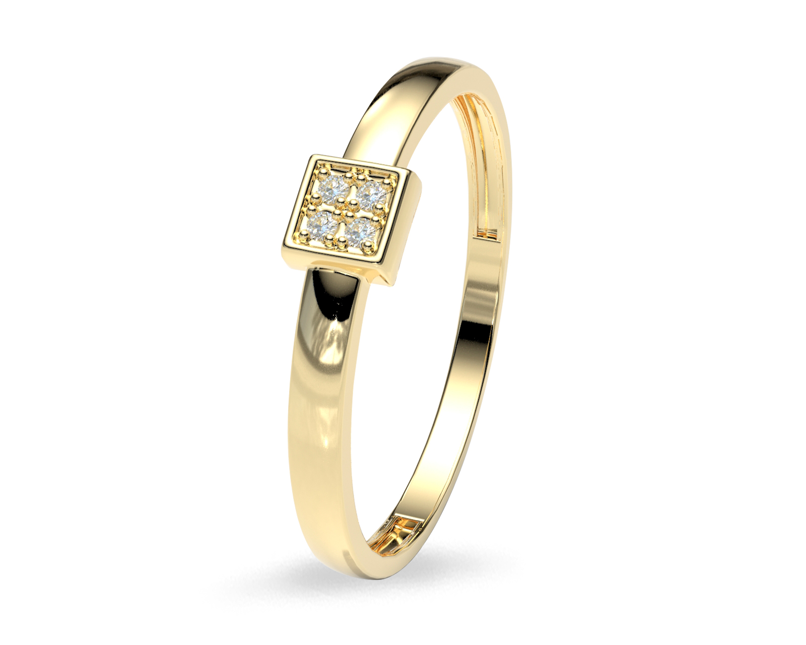 Foto 1 | Anillo Amelie Ellen Joyas Oro 10k Nro. 6-6.5 de Dama