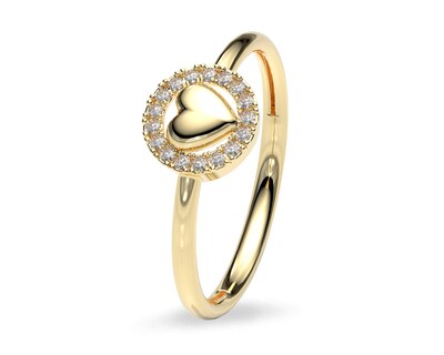Foto 1 | Anillo De Dama Georgia Amelie Joyas Oro 10k Nro. 6-6.5