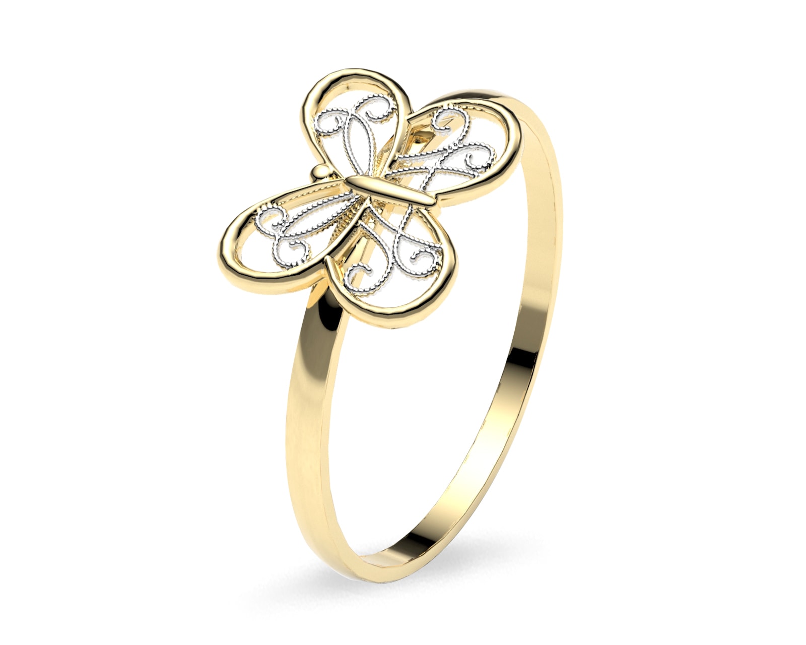 Anillo Amelie Joyas Dorothy Oro 10k Nro. 6-6.5 para Dama $2,627