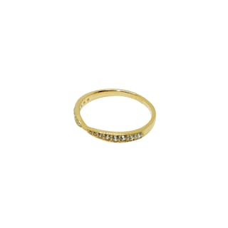 Foto 3 | Anillo Churumbela Oro 10k Piedra Zirconia