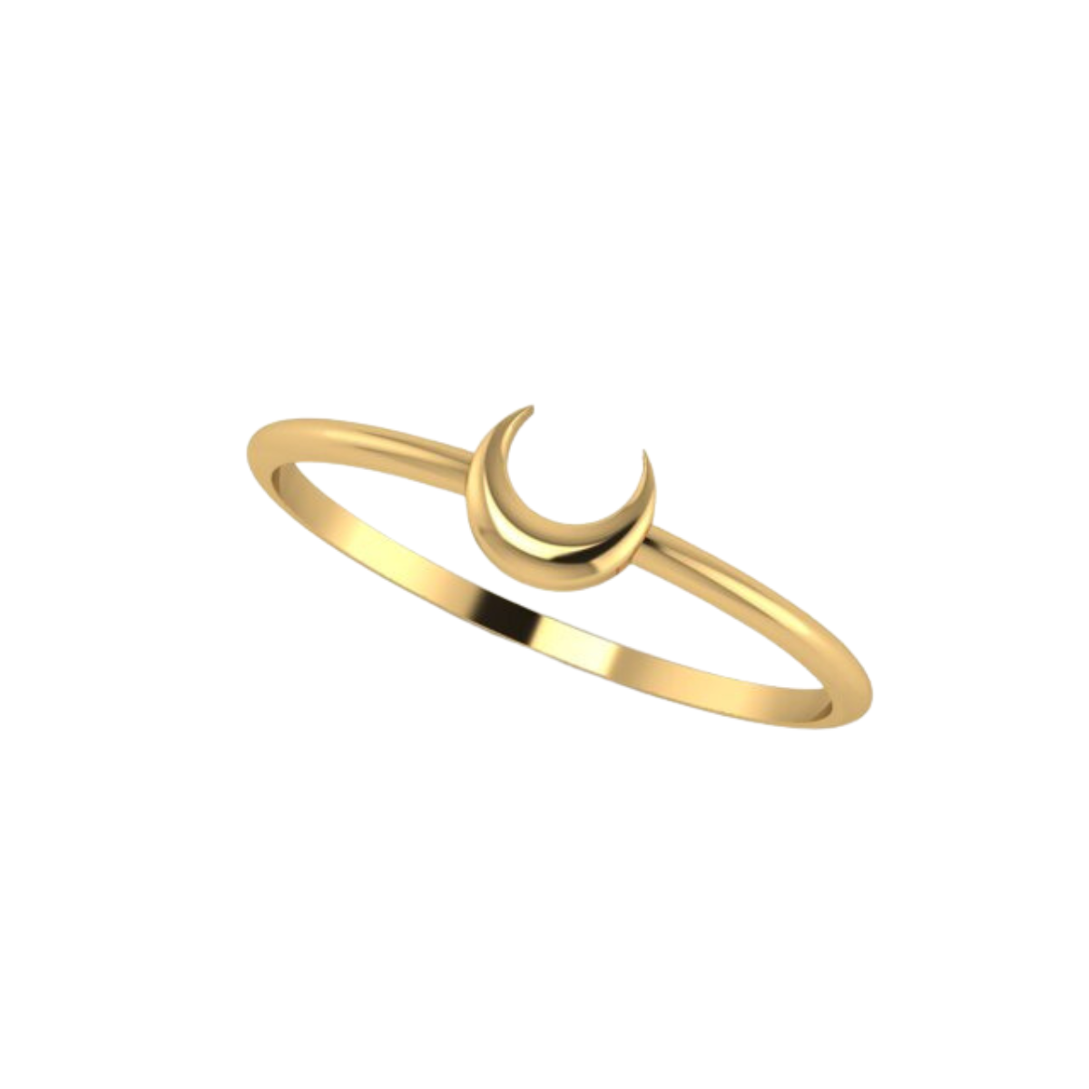 Anillo Luna Crixus Joyería Oro 10k