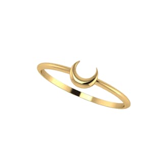 Foto 1 | Anillo Luna Crixus Joyería Oro 10k