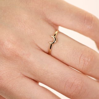 Foto 4 | Anillo Luna Crixus Joyería Oro 10k