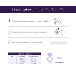 Foto 6 | Anillo de Compromiso Luckyly Modelo Nova Talla 6
