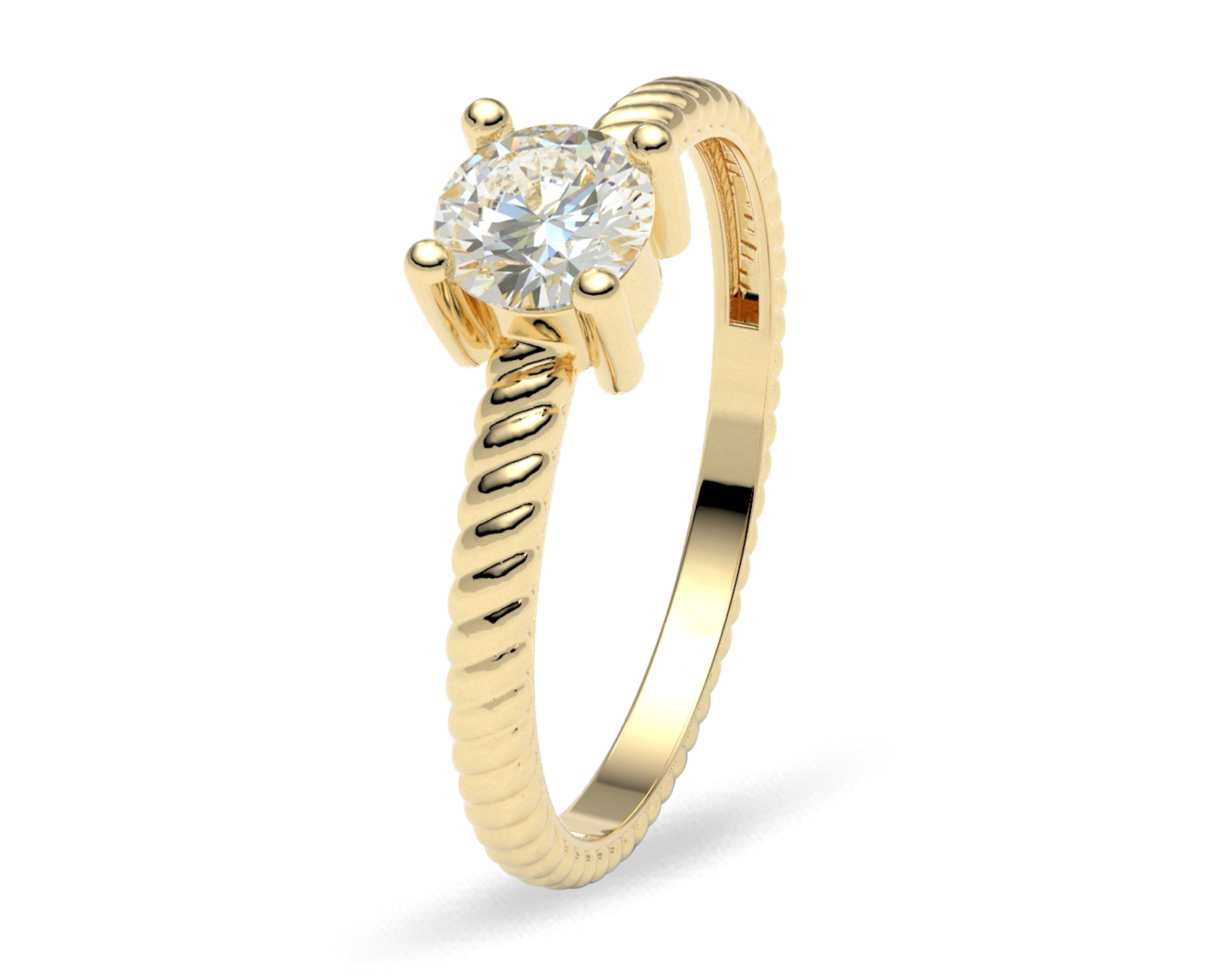 Anillo de Compromiso Anne Amelie Joyas Oro 10K Nro. 8-8.5