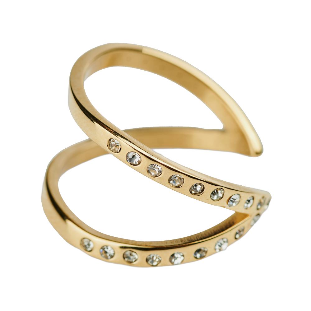 Foto 1 | Anillo para Mujer Luckyly Ajustable Iza Dorado