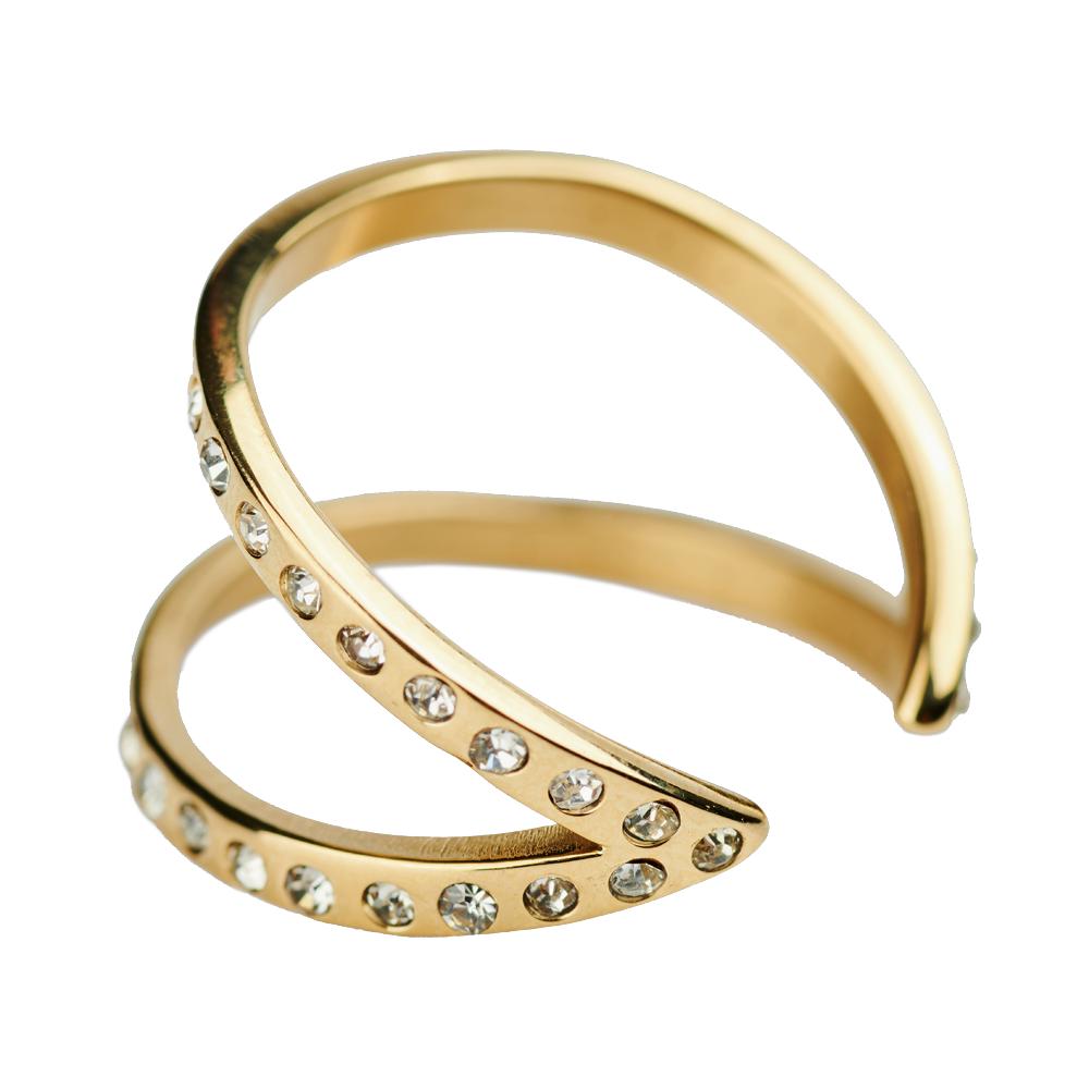 Foto 3 pulgar | Anillo para Mujer Luckyly Ajustable Iza Dorado