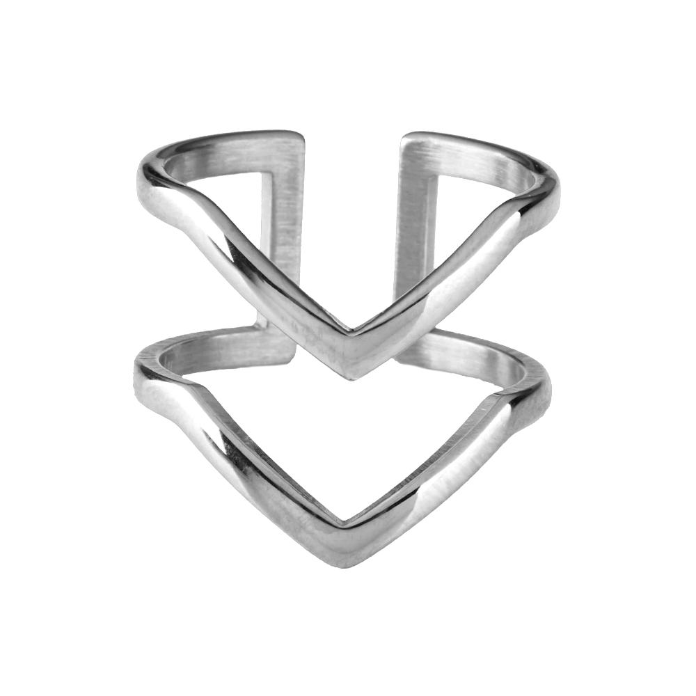 Anillo para Mujer Luckyly Ajustable Diane Plateado $349