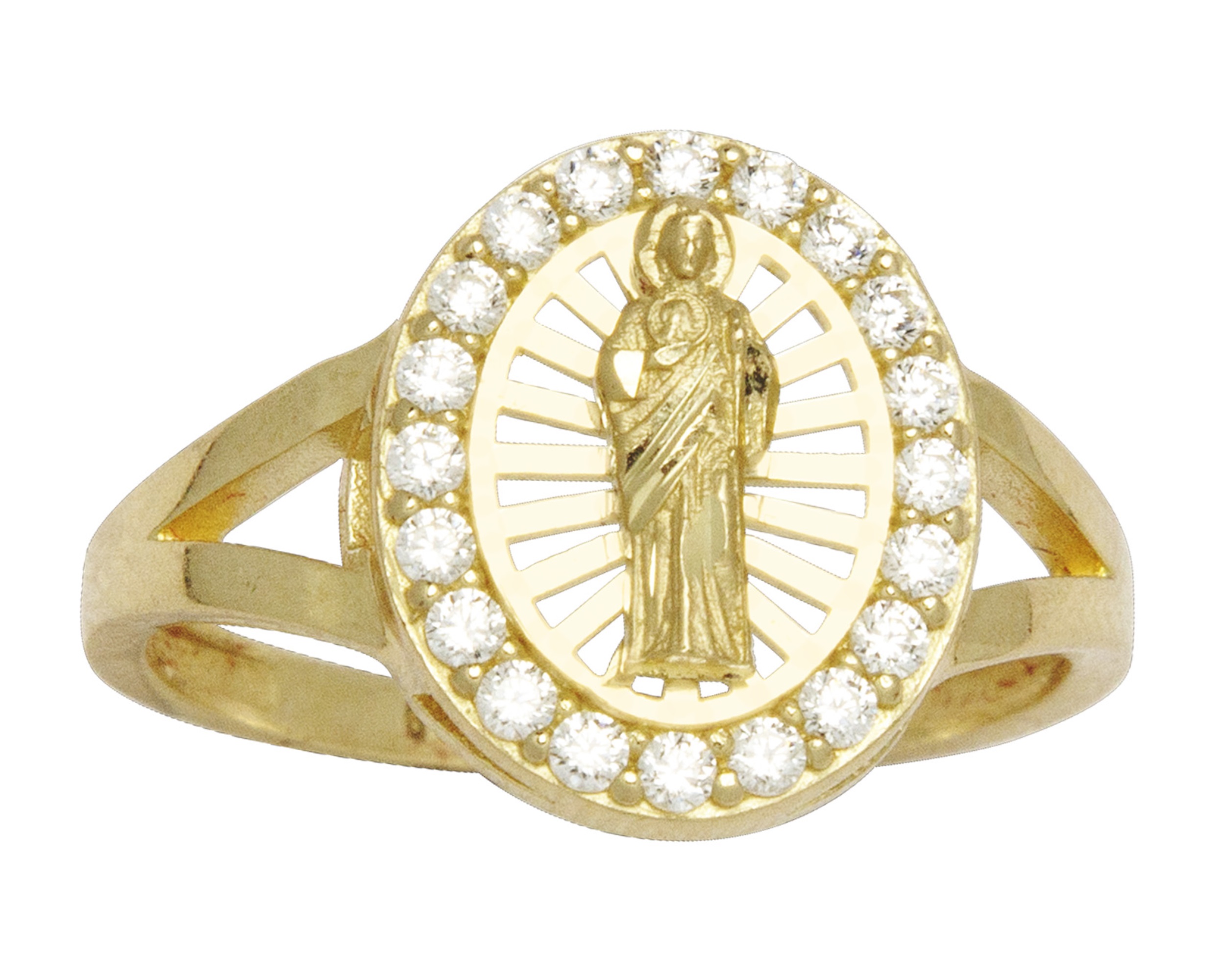 Foto 2 | Anillo San Judas #9 Horoz Oro 10k C1129