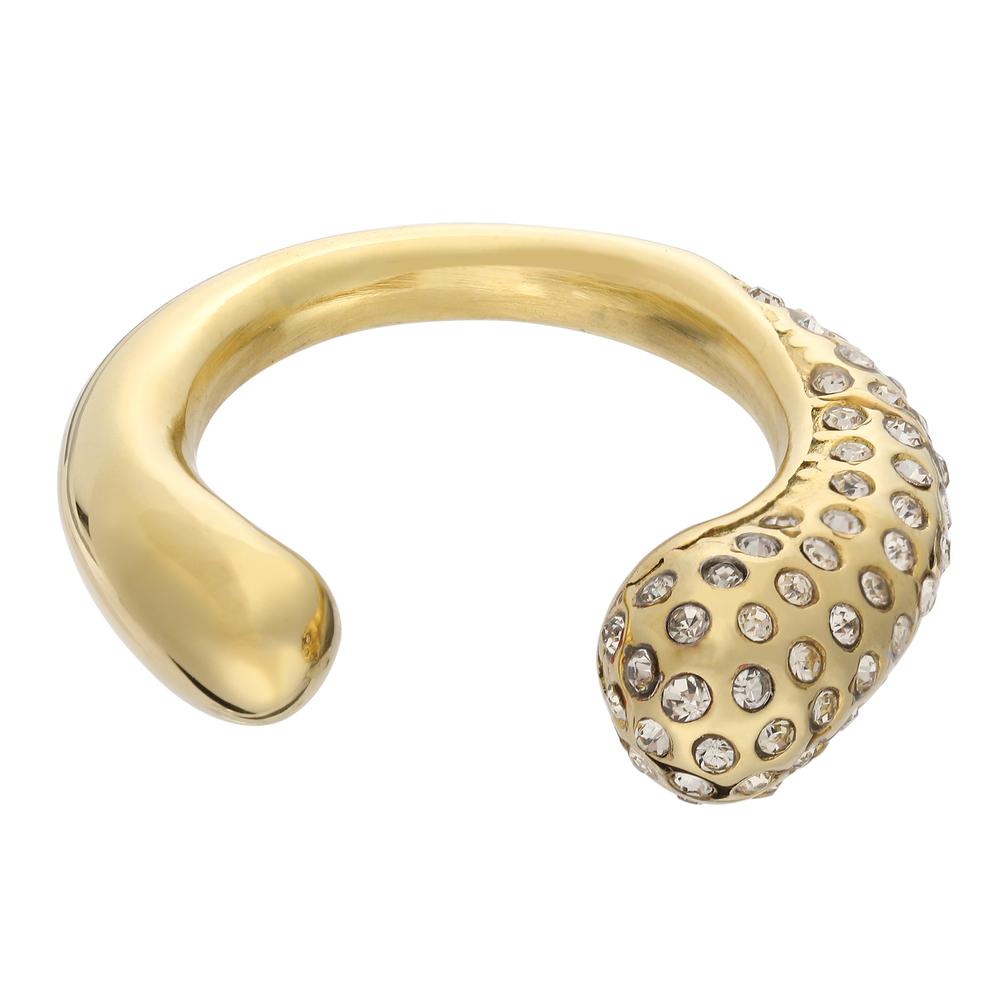 Anillo De Acero Inoxidable Enso Para Dama Eice232120g Dorado