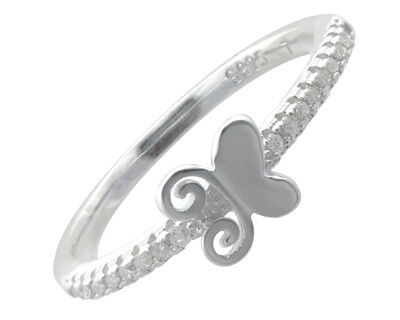Foto 3 | Anillo Mariposa #7 Horoz Plata .925 Cp70