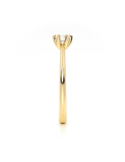 Foto 3 | Anillo De Promesa Oro 10k Holy Abba Joyas Talla 4