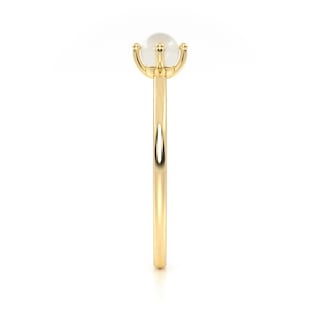 Foto 3 | Anillo de Promesa Oro 10k Perla Abba Joyas Talla 9