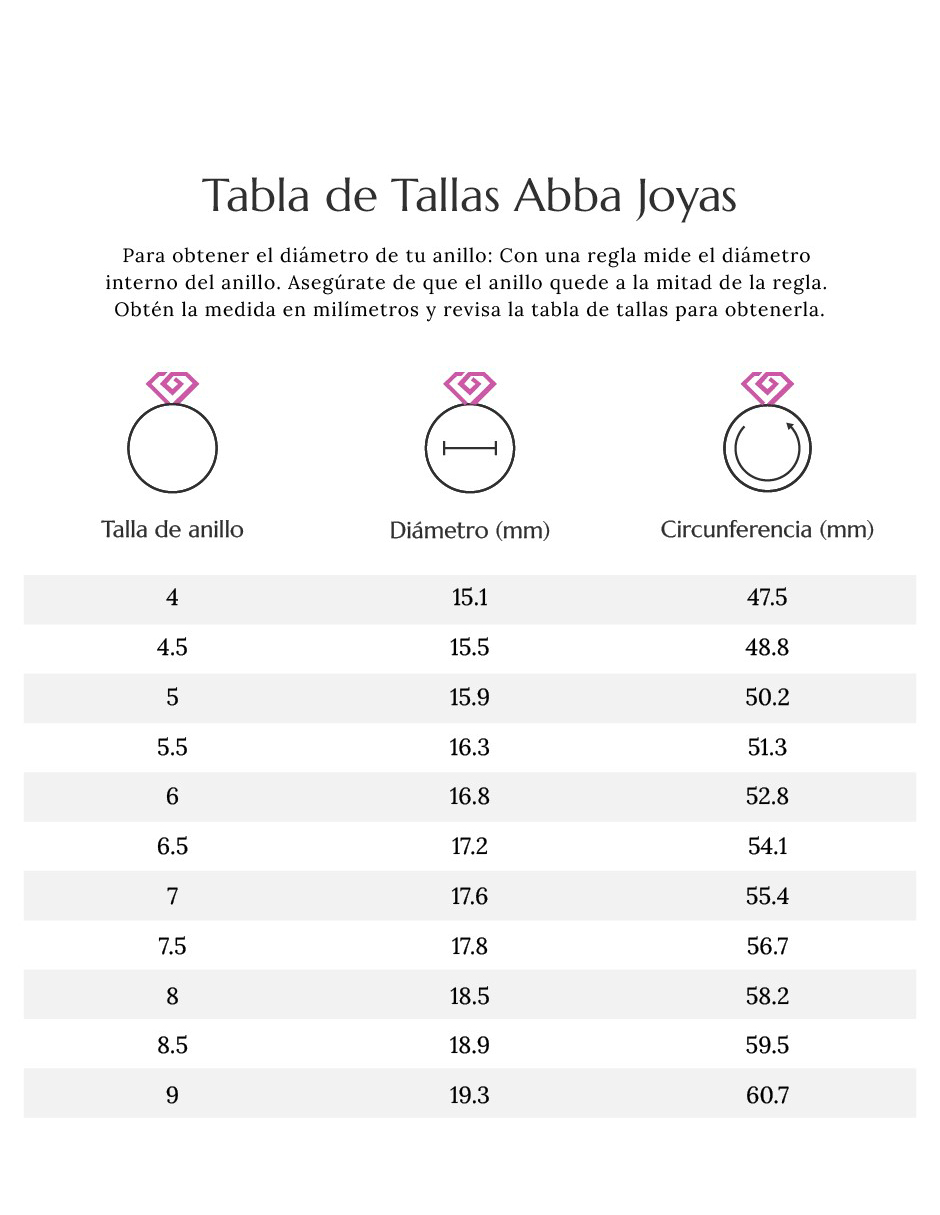 Foto 5 | Anillo De Compromiso Oro 10k Bella Abba Joyas Talla 6