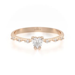 Foto 1 | Anillo De Promesa Dalia 10k Oro Talla 4