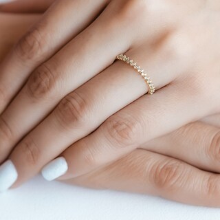 Foto 3 | Churumbela Oro 10k Zig Zag Abba Joyas Talla 6.5