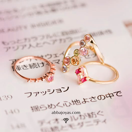 Foto 5 | Anillo De Promesa Dalia 10k Oro Talla 4.5