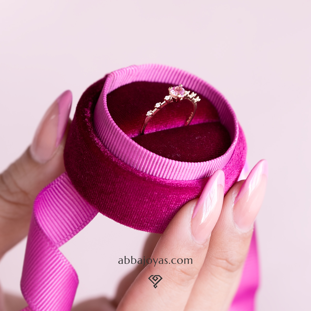 Foto 6 | Anillo De Promesa Dalia 10k Oro Talla 4.5
